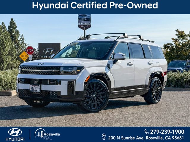 Serenity White 2025 Hyundai Santa Fe SUV / Crossover Front-Wheel Drive Automatic