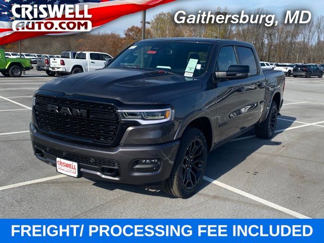 Crystal Metallic 2026 RAM 1500 Pickup Truck Four-Wheel Drive 8-Speed Automatic