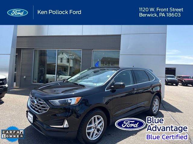 Agate Black Metallic 2022 Ford Edge SUV / Crossover All-Wheel Drive 8-Speed Automatic