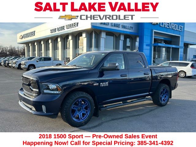 2018 RAM 1500 Sport Crew Cab 4WD