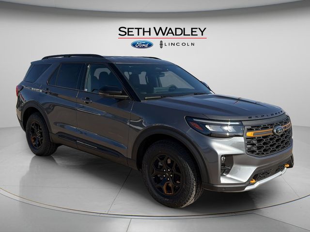 Gray Metallic 2026 Ford Explorer Tremor AWD SUV / Crossover All-Wheel Drive Automatic