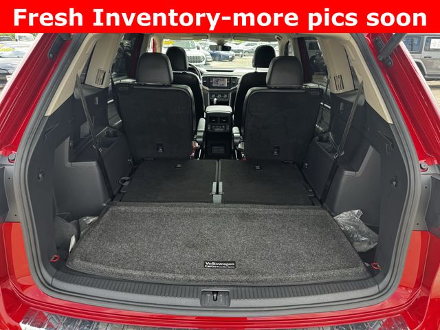 2022 Volkswagen Atlas 3.6L V6 SEL Premium R-Line Red at DeMontrond Auto Country