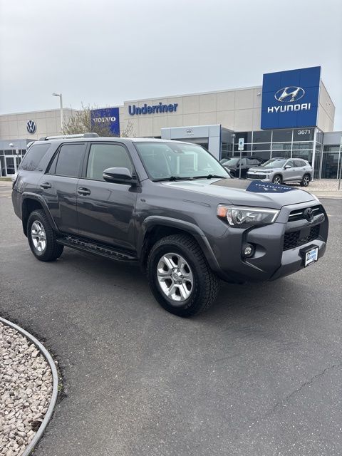 Gray 2022 Toyota 4Runner SR5 Premium 4WD SUV / Crossover Four-Wheel Drive 5-Speed Automatic