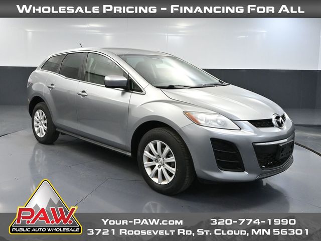 Liquid Silver Metallic 2010 Mazda CX-7 i Sport SUV / Crossover Front-Wheel Drive 5-Speed Automatic