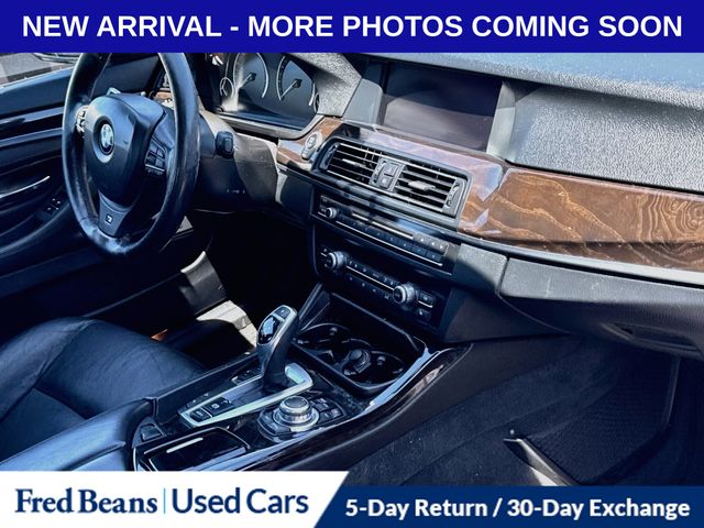 Jet Black 2013 BMW 5 Series 528i xDrive Sedan AWD Sedan All-Wheel Drive 8-Speed Automatic