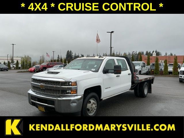 Pre-Owned 2019 Chevrolet Silverado 3500HD Work Truck 4WD 4D Crew Cab