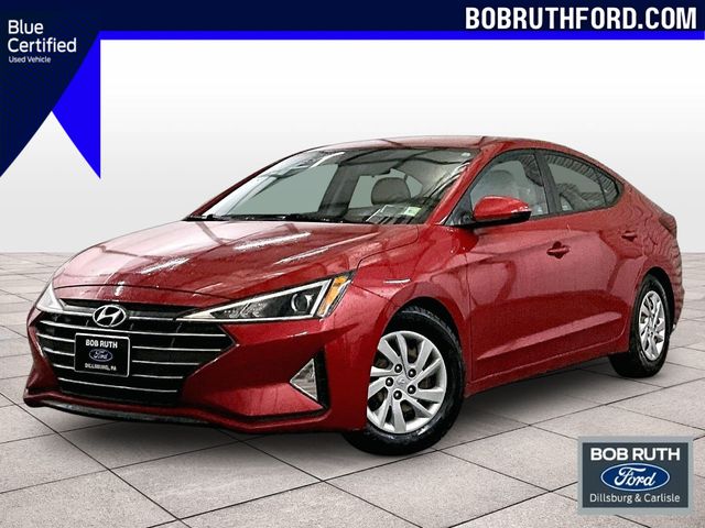 2020 Hyundai Elantra SE Red at Phil Fitts Ford