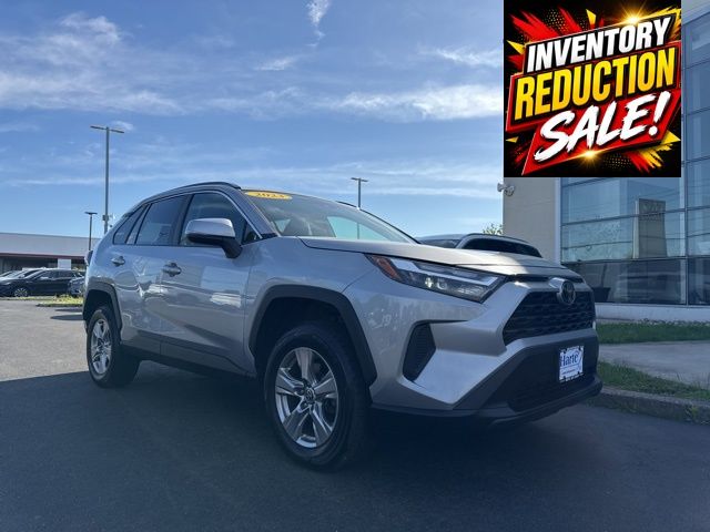 Silver Sky Metallic 2023 Toyota RAV4 SUV / Crossover All-Wheel Drive 8-Speed Automatic