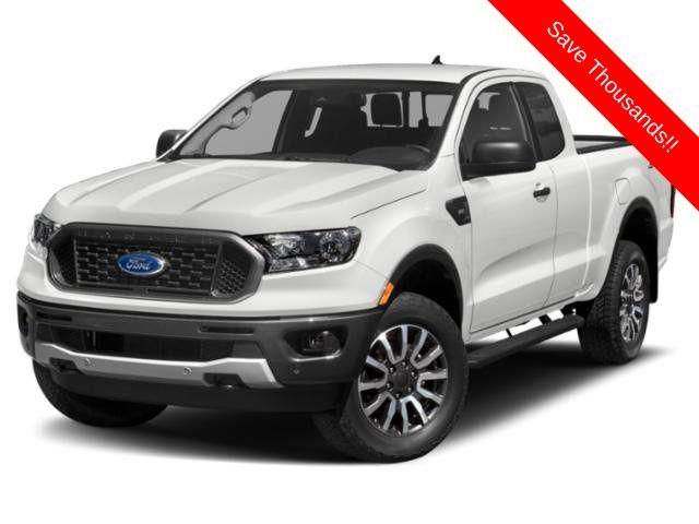 Oxford White 2021 Ford Ranger Pickup Truck Four-Wheel Drive Automatic