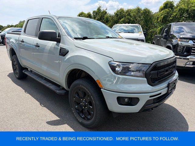 Cactus Gray 2021 Ford Ranger Pickup Truck Four-Wheel Drive Automatic