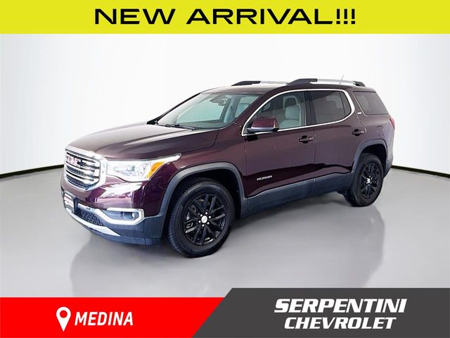 Black Cherry Metallic 2018 GMC Acadia SLT-1 FWD SUV / Crossover Front-Wheel Drive 6-Speed Automatic