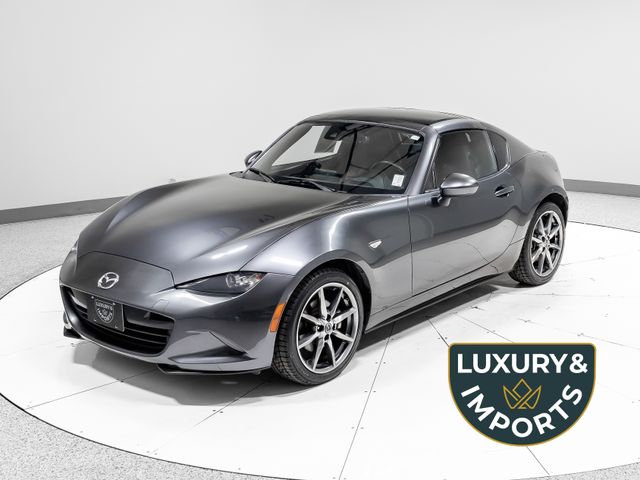 Machine Gray Metallic 2022 Mazda MX-5 Miata RF Grand Touring RWD Convertible Rear-Wheel Drive 6-Speed Manual