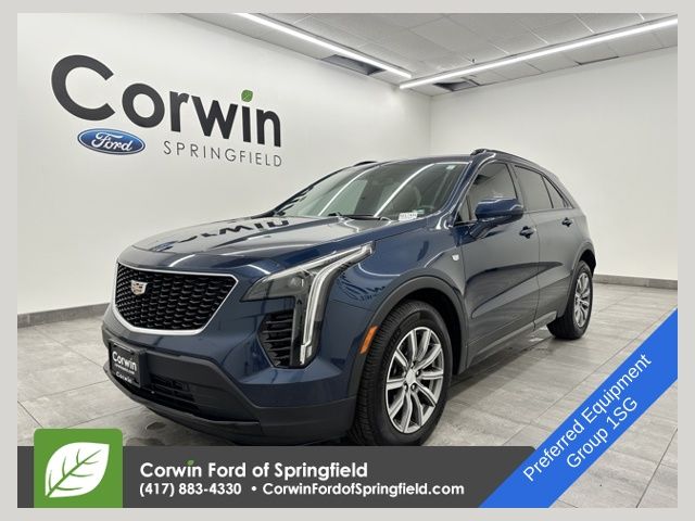 Twilight Blue Metallic 2019 Cadillac XT4 Sport AWD SUV / Crossover Four-Wheel Drive 9-Speed Automatic