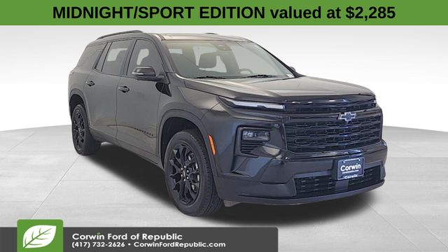 Mosaic Black Metallic 2025 Chevrolet Traverse LT AWD SUV / Crossover Four-Wheel Drive 8-Speed Automatic