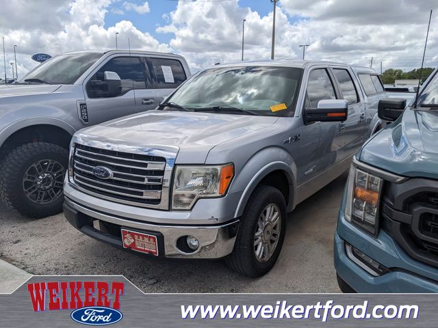 Ingot Silver 2014 Ford F-150 Lariat SuperCrew Pickup Truck 4X2 6-Speed Automatic