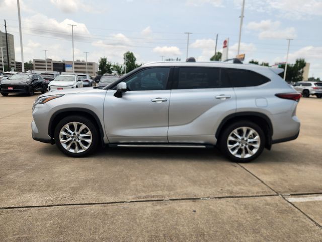 2025 Toyota Highlander Limited Silver at Monument Chevrolet