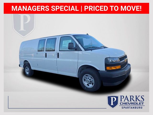 Summit White 2025 Chevrolet Express Cargo 2500 RWD Van Rear-Wheel Drive