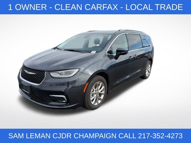 Gray (Maximum Steel Metallic Clearcoat) 2021 Chrysler Pacifica Touring L FWD Minivan Front-Wheel Drive 9-Speed Automatic
