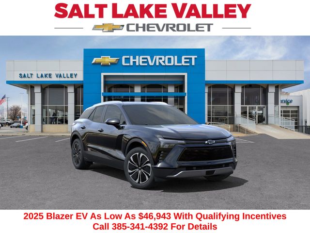 Black 2025 Chevrolet Blazer EV LT eAWD SUV / Crossover All-Wheel Drive 1-Speed Automatic