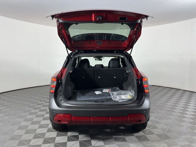 2025 Scarlet Ember Tintcoat/Super Black Nissan Kicks SV FWD SUV