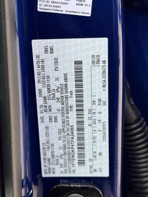 New 2026 Blue Ford STX image 21