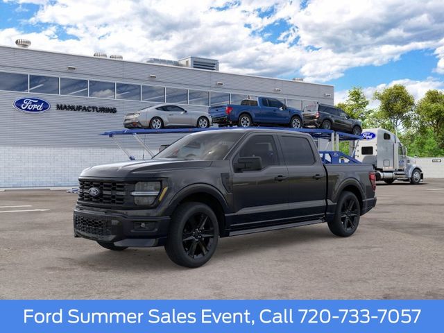 Agate Black Metallic 2026 Ford F-150 Pickup Truck Four-Wheel Drive Automatic
