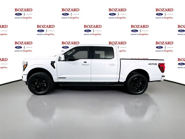 2025 White Metallic Ford F-150 Lariat 4X4 Truck