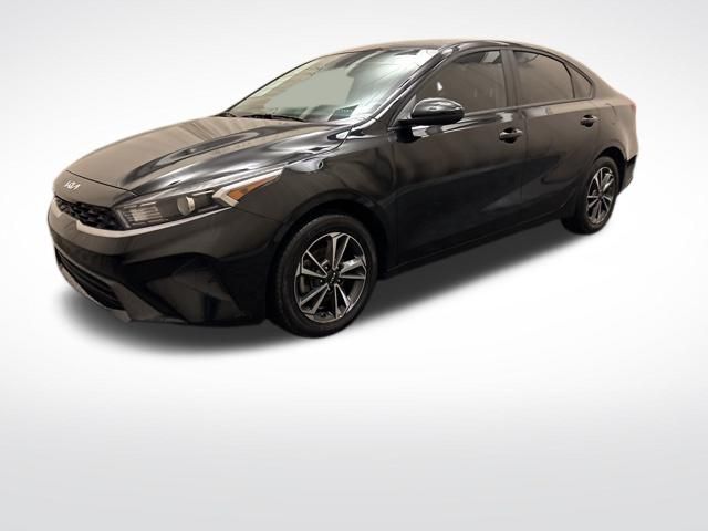 Aurora Black Pearl 2024 Kia Forte LXS FWD Sedan Front-Wheel Drive Continuously Variable Transmission