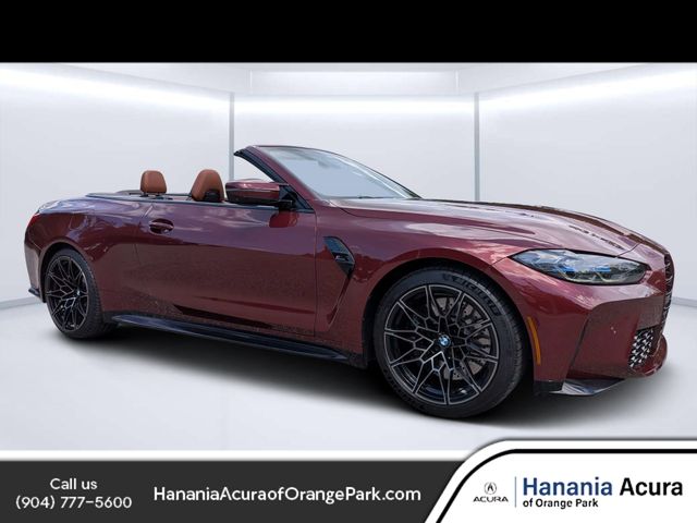 Aventurin Red Metallic 2024 BMW M4 Convertible All-Wheel Drive 8-Speed Automatic