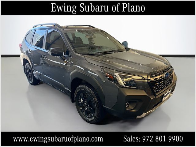 Magnetite Gray Metallic 2024 Subaru Forester SUV / Crossover All-Wheel Drive Continuously Variable Transmission