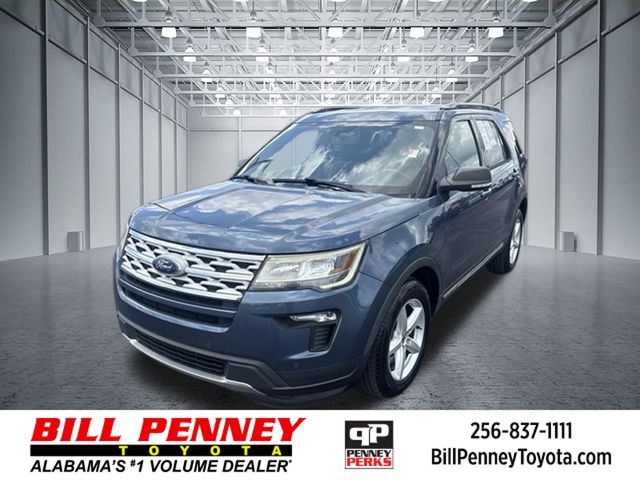 Blue Metallic 2019 Ford Explorer SUV / Crossover Front-Wheel Drive 6-Speed Automatic