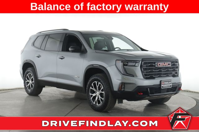 Gray 2024 GMC Acadia SUV / Crossover Four-Wheel Drive 8-Speed Automatic