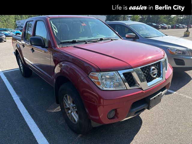 Cayenne Red Metallic 2019 Nissan Frontier Pickup Truck Four-Wheel Drive 5-Speed Automatic Overdrive
