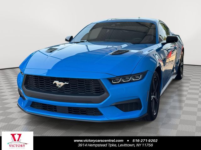 Grabber Blue Metallic 2024 Ford Mustang Coupe Rear-Wheel Drive Automatic