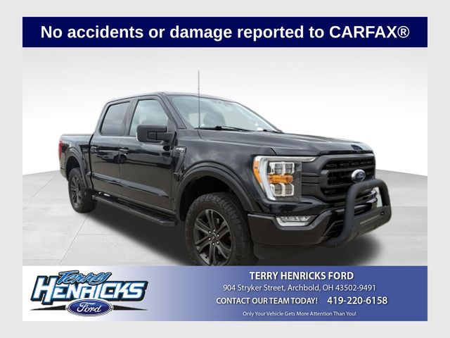 Agate Black Metallic 2021 Ford F-150 Pickup Truck Four-Wheel Drive Automatic