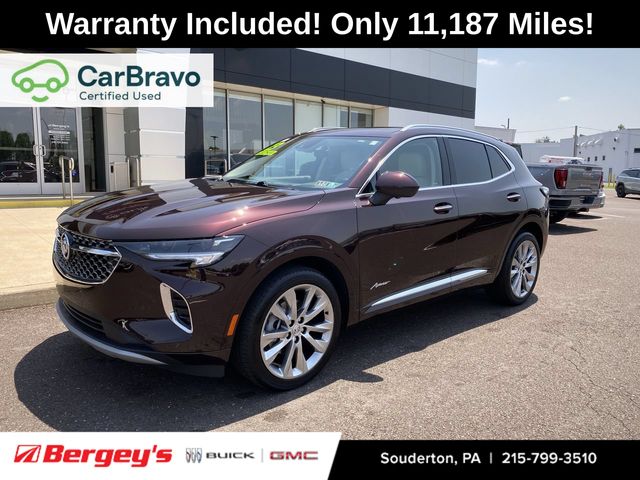 Rich Garnet Metallic 2023 Buick Envision SUV / Crossover All-Wheel Drive 9-Speed Automatic