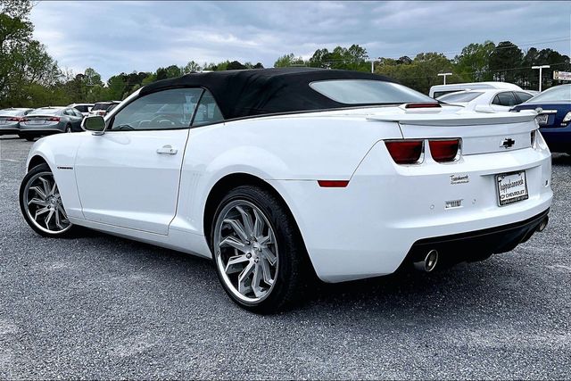 Summit White 2013 Chevrolet Camaro 2SS Convertible RWD Convertible Rear-Wheel Drive 6-Speed Automatic