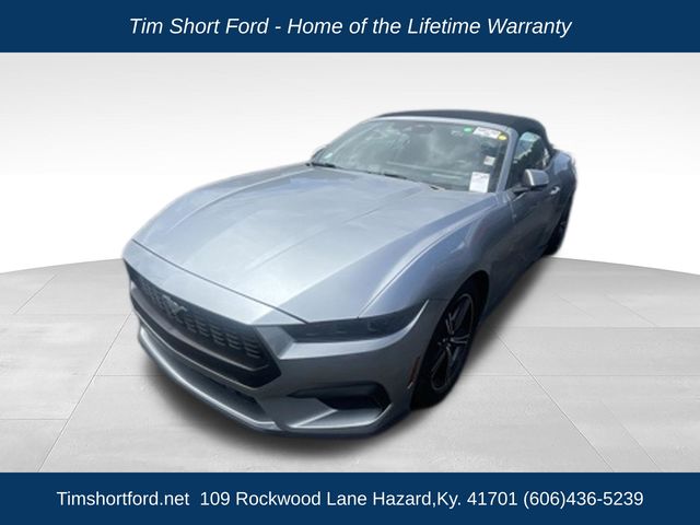 Silver Metallic 2025 Ford Mustang Convertible Rear-Wheel Drive Automatic