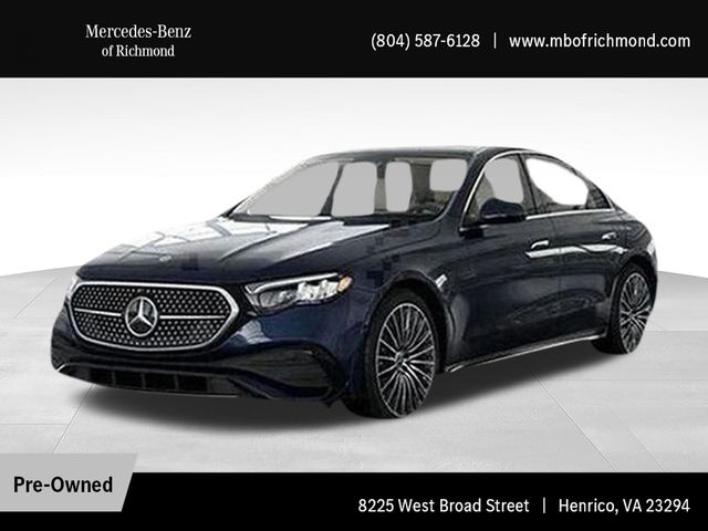 Blue 2026 Mercedes-Benz E-Class E 350 4MATIC Sedan All-Wheel Drive 9-Speed Automatic