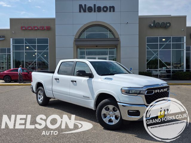 Bright White Clearcoat 2026 RAM 1500 Pickup Truck Four-Wheel Drive 8-Speed Automatic