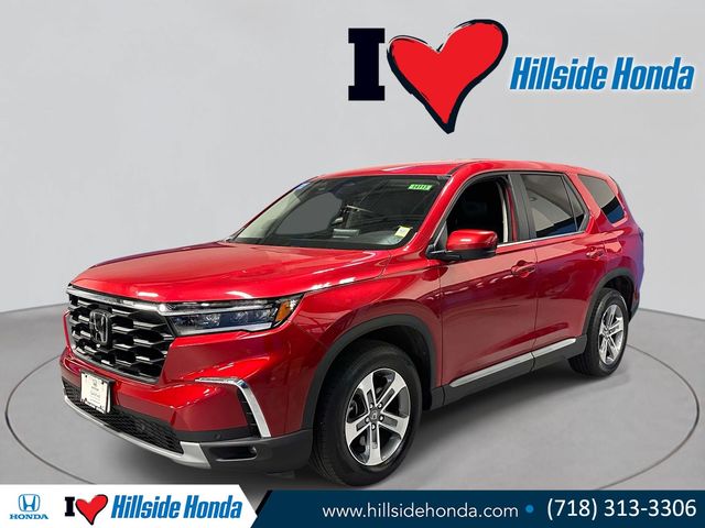 Radiant Red Metallic II 2023 Honda Pilot EX-L AWD SUV / Crossover All-Wheel Drive Automatic