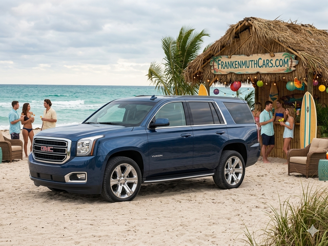 Dark Sapphire Blue Metallic 2019 GMC Yukon SUV / Crossover Four-Wheel Drive 6-Speed Automatic Overdrive