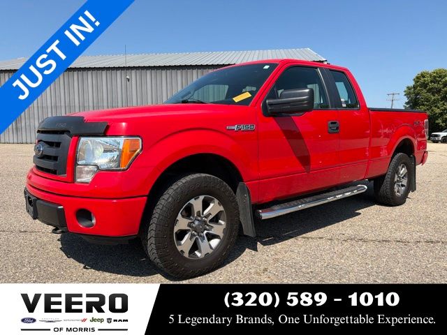 Race Red 2012 Ford F-150 Pickup Truck Four-Wheel Drive 6-Speed Automatic