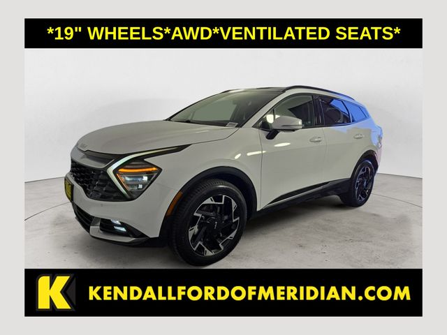 White Pearl 2023 Kia Sportage SUV / Crossover All-Wheel Drive 8-Speed Automatic