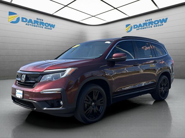 Red (Scarlet) 2022 Honda Pilot SE AWD SUV / Crossover All-Wheel Drive 9-Speed Automatic