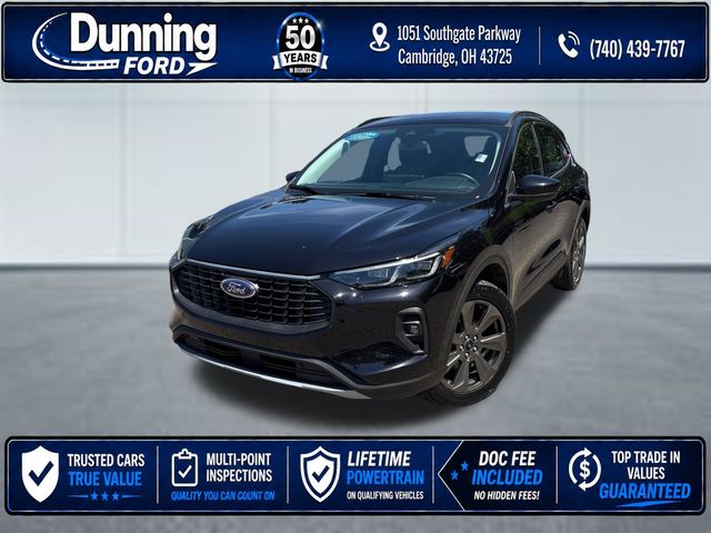 Agate Black Metallic 2025 Ford Escape SUV / Crossover All-Wheel Drive 8-Speed Automatic