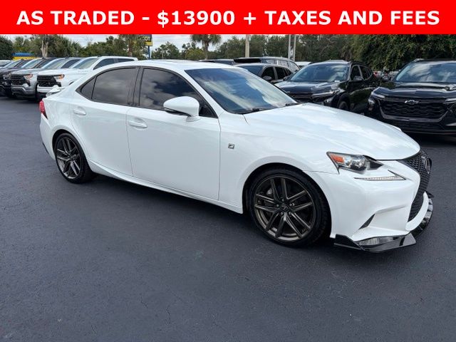 Ultra White 2016 Lexus IS 200t RWD Sedan Rear-Wheel Drive 8-Speed Automatic