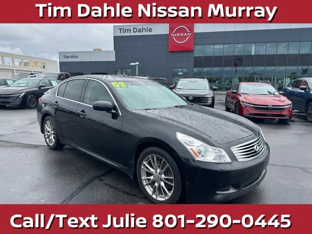 Black Obsidian 2008 INFINITI G35 x Sedan AWD Sedan All-Wheel Drive 5-Speed Automatic Overdrive