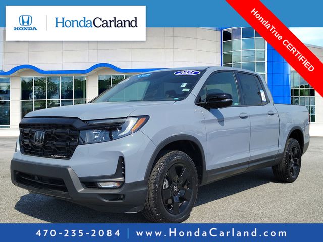 Sonic Gray Pearl 2025 Honda Ridgeline Black Edition AWD Pickup Truck All-Wheel Drive 9-Speed Automatic
