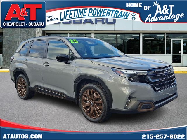 used 2025 Subaru Forester car, priced at $32,498